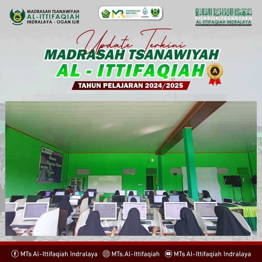 MTs Al-Ittifaqiah Indralaya Adakan Gladi Asesmen Kompetensi Madrasah Indonesia (AKMI) MTs Al-Ittifaqiah Indralaya Adakan Gladi Asesmen Kompetensi Madrasah Indonesia (AKMI)
